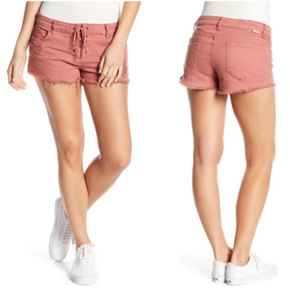 Billabong Pants - Billabong Lite Hearted Denim Shorts